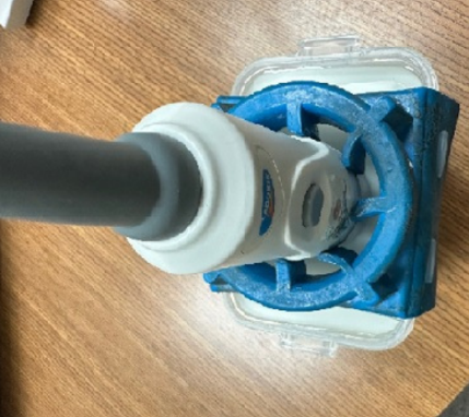 Bladder Phantom, Probe Holder and Bladder Scanner Probe